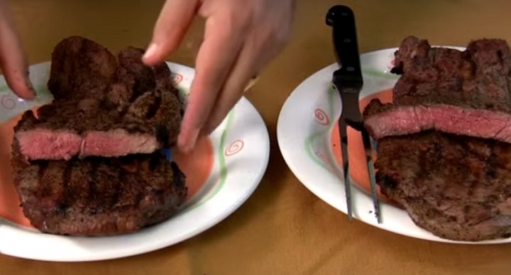 Staření masa na steak