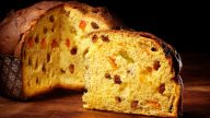 Milánský tradiční sladký chléb Panettone