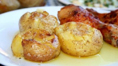 Portugalské pečené brambory