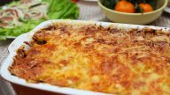 Bramborové lasagne s mletým masem