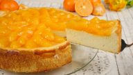 Mandarinkový cheesecake bez korpusu