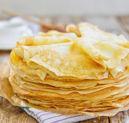 Palačinky bez mléka a vajec