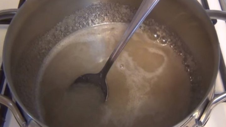 Máslové lanýže se sušeným mlékem a kakaem