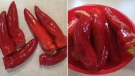 Plněné papriky v listovém těstíčku
