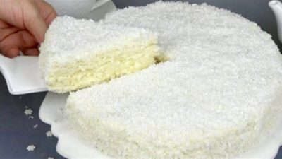 Sněhová vločka rychlý dort