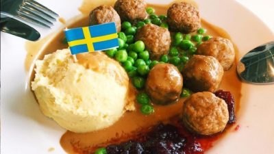 Švédské masové kuličky IKEA