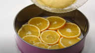 Piškotový dort s pomeranči
