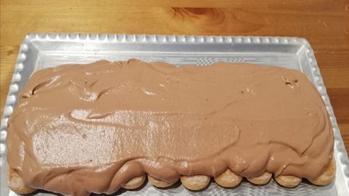 Nepečené piškotové tiramisu