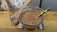 Kakaový dort se smetanovou náplní