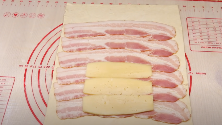 Panenka v krustě z listového těsta