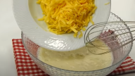 Nadýchaný bramborový koláč se sýrem