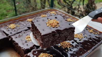 Vláčný čokoládový dortík