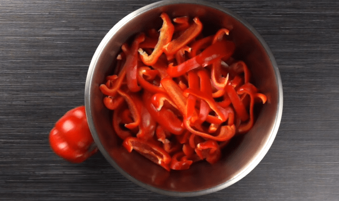 Nakládané papriky v hořčičné omáčce