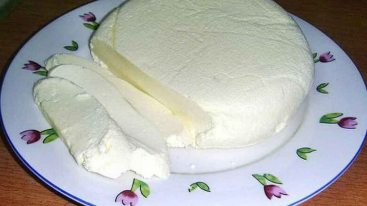 Domácí balkánský sýr typu feta