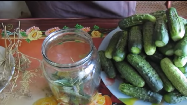 Nakládané okurky s citronem