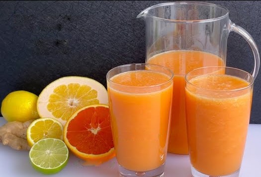 Citrusový nápoj na spalování tuků a zlepšení fyzické kondice