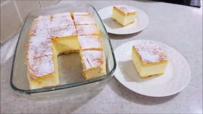 Krem Pita – srbský dort plný vařeného vanilkového krému