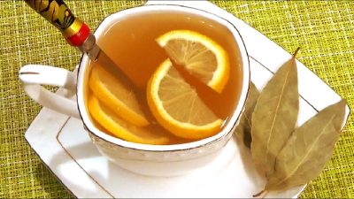 Čaj na hubnutí se skořicí a bobkovými listy