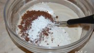 Kakaovo-mátový mramorový chlebíček