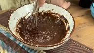 Čokoládový dortík bez mouky a cukru