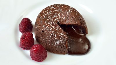 Neodolatelný lávový čokoládový dortík
