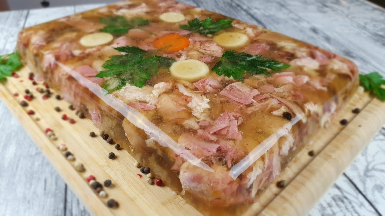 Domácí vepřová huspenina jako od babičky