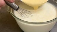 Domácí sýr z mléka a zakysané smetany