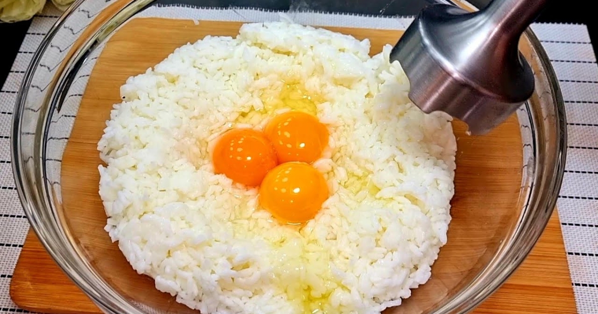 Sladké rýžové papany se smetanou