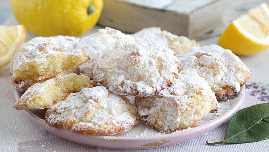 Citronové sušenky bez mouky