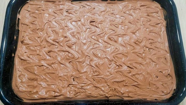 Čokoládové řezy s tvarohovo-smetanovým krémem