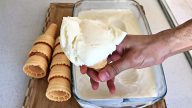 Domácí turecká zmrzlina