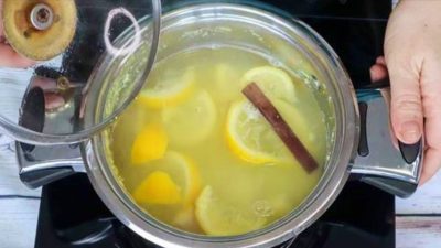 Citronovo-zázvorový nápoj na hubnutí