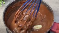 Sušenkové řezy s čokoládou