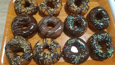 Domácí kynuté donuty
