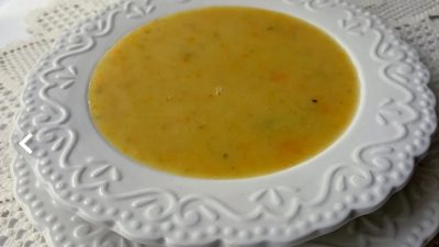 Zeleninová polévka z uzeného vývaru