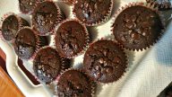 Borůvkové a čokoládové muffiny
