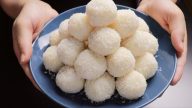 Domácí kokosové kuličky „Raffaello“
