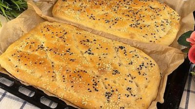 Turecký chléb bez hnětení
