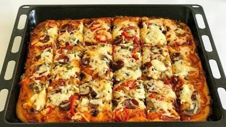Jednoduchá pizza na plech