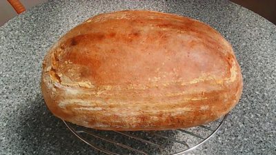 Domácí žitný kváskový chléb