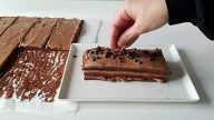 Valentýnský čokoládový dortík