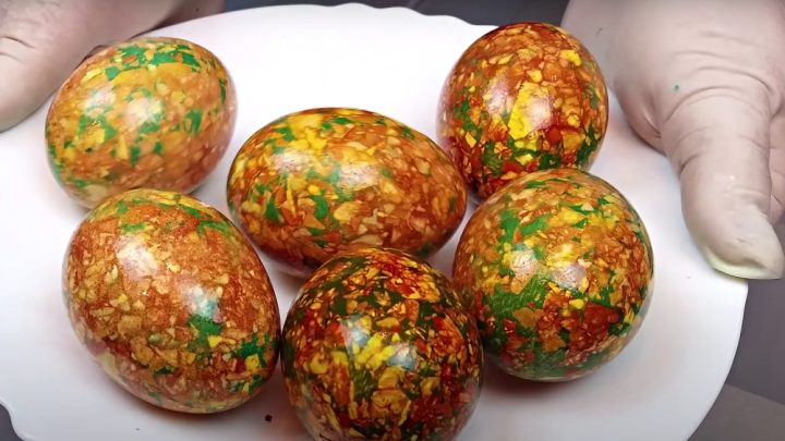 2 originální techniky barvení velikonočních vajíček