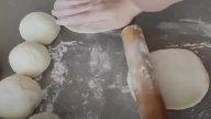 Jednoduchý turecký pita chléb