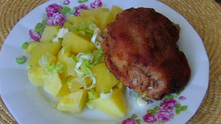 Cordon bleu z vepřové krkovice