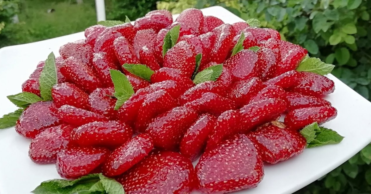 Domácí kandované jahody na zimu