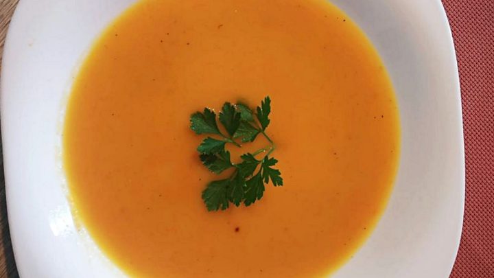 Krémová mrkvová polévka