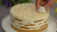 Nepečený citronový dort se smetanovým krémem
