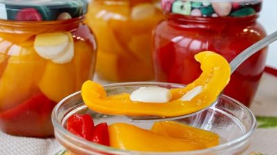 Nakládané papriky s česnekem bez zavařování