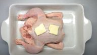 Kuře jako grilované pečené v troubě