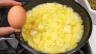 Španělská omeleta s brambory a cibulí